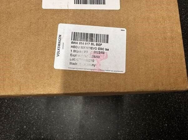 VW GOLF R GTi S3 A3 SEAT ABS CONTROL MODULE MODULATOR PUMP MOTOR 5WA614517BLBEF