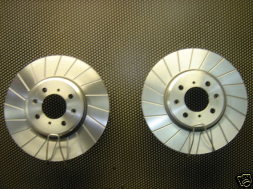 ROVER MG ZR ZS 160 180 BRAKE DISC FRONT GROOVED BRAKE DISC X 2 282MM 