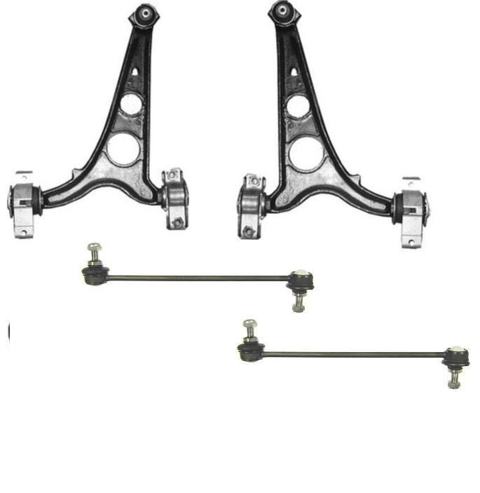  FOR FIAT MULTIPLA 2 LOWER WISHBONE SUSPENSION  ARMS 2 ANTI ROLL B AR LINKS