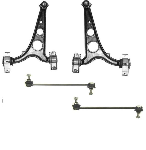  FOR FIAT MULTIPLA 2 LOWER WISHBONE SUSPENSION  ARMS 2 ANTI ROLL B AR LINKS