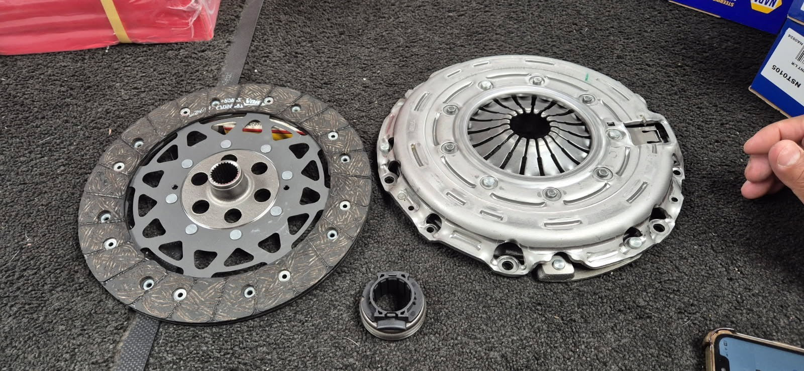 3 PCE CLUTCH KIT MINI COOPER S SD ALL4 JOHN WORKS  2.0TD R55 R56 R57 R59 R60 R61