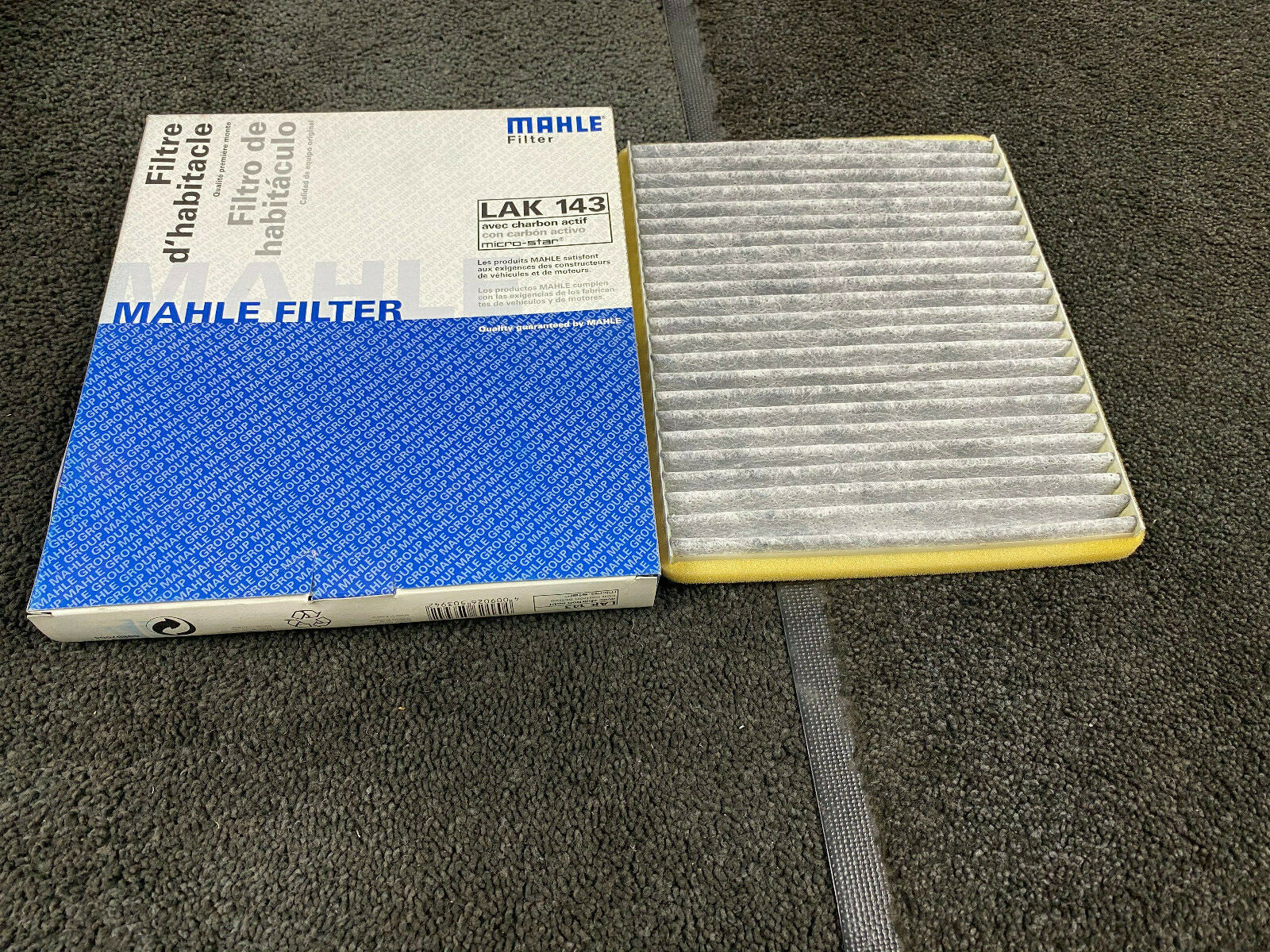 MAHLE CABIN POLLEN FILTER OPEL/VAUXHALL FOR AGILA SUZUKI IGNIS 
