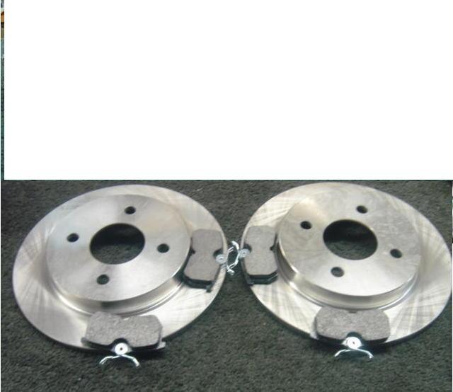 FOR FORD FOCUS ESTATE BRAKE DISCS BRAKE PADS REAR