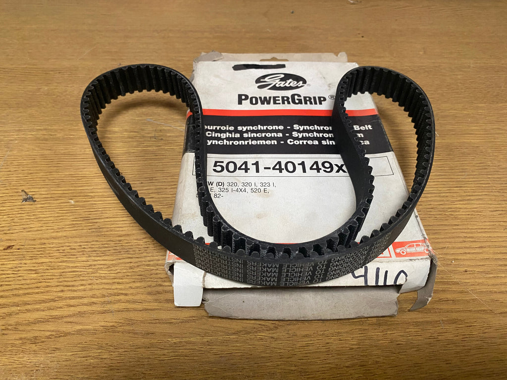 FOR 320 323 325 E21 E30 525E E28 1982> GATES POWERGRIP TIMING BELT 5041-40149x25