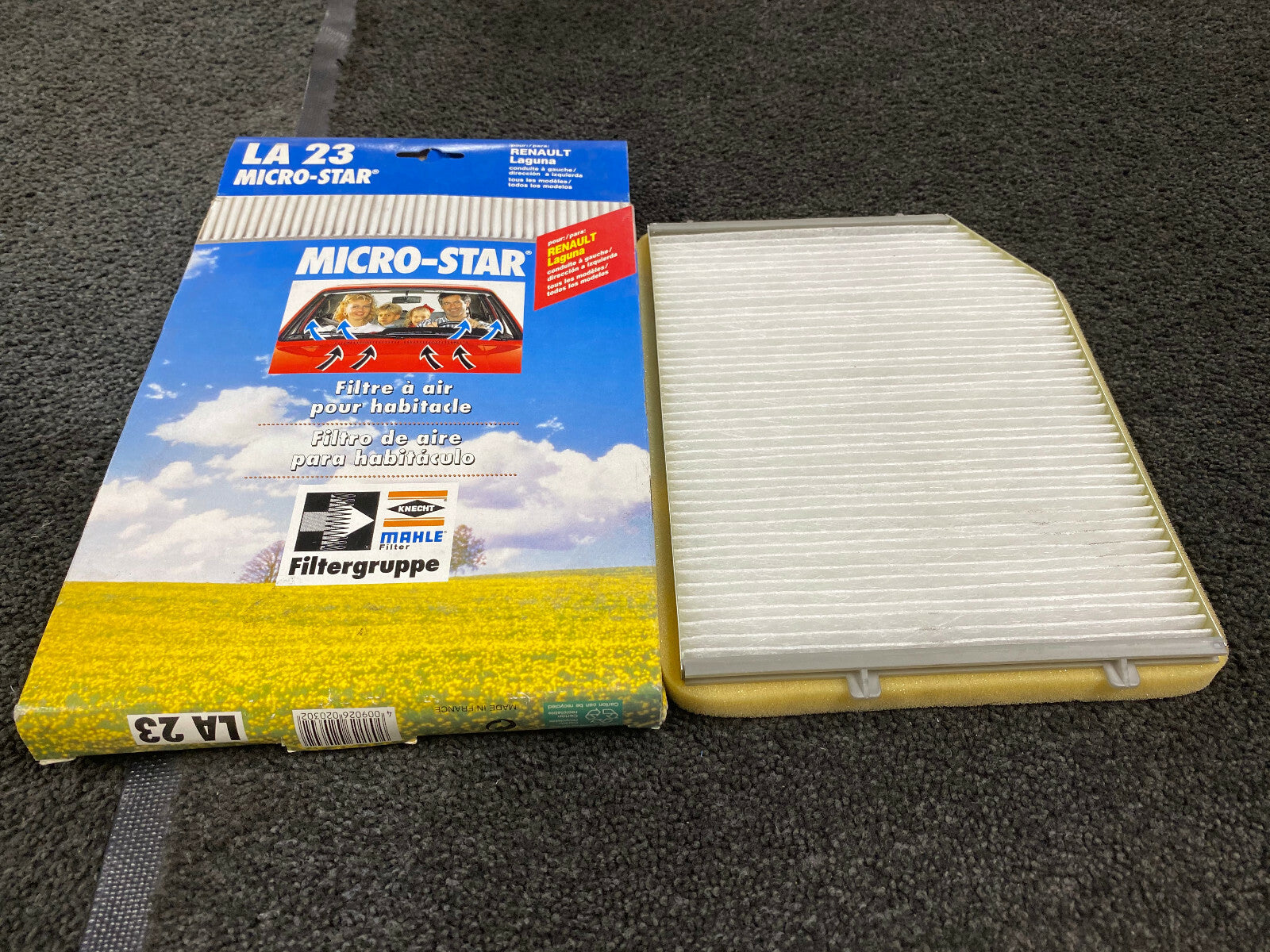 MAHLE CABIN POLLEN FILTER RENAULT LAGUNA 