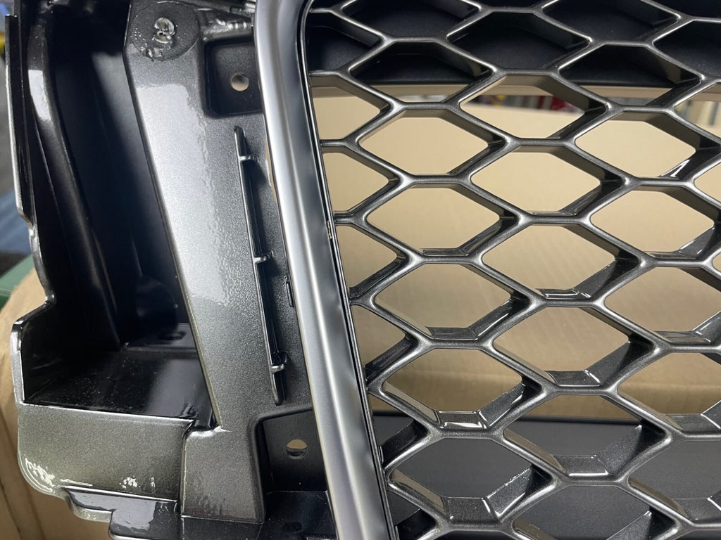 GENUINE AUDI A5 S5 RS5 2010-16 FRONT GRILL 8T0853651DMOJ GUN METAL ALUMINIUM NEW