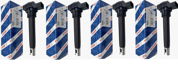 AUDI SEAT SKODA VW  IGNITION COIL PACK GENUINE BOSCH X4