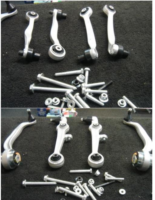 VW PASSAT 1997-2005  FRONT SUSPENSION TRACK CONTROL ARMS KIT 