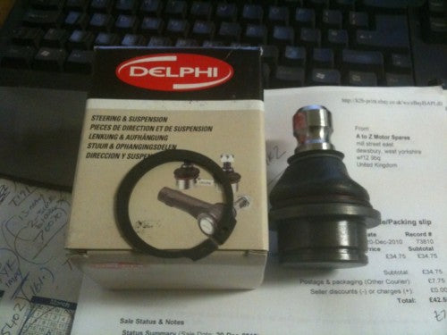 FOR NISSAN NAVARA D40 2.5 4.0 LOWER BALL JOINT DELPHI O.E TC2147 