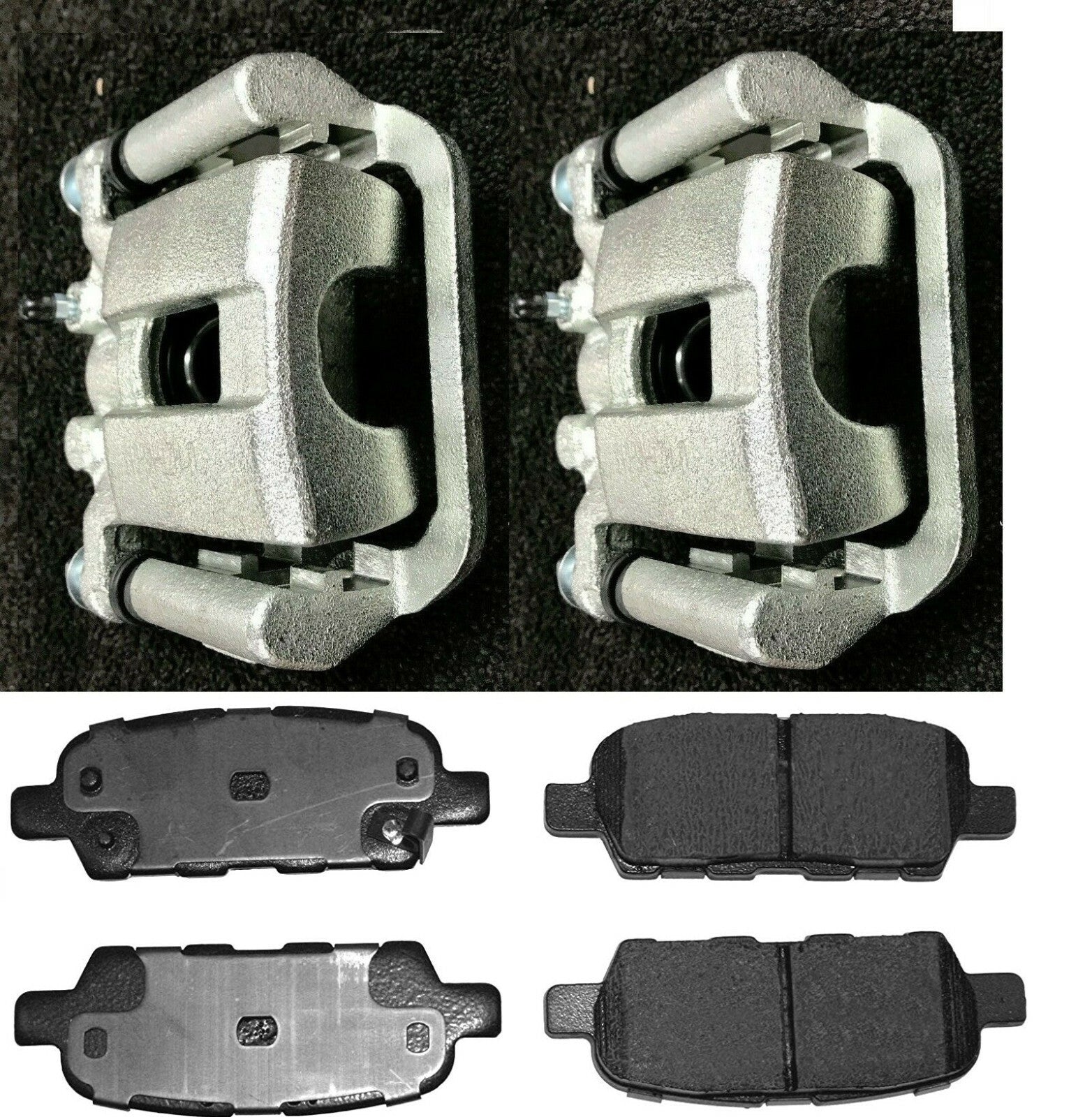 REAR BRAKE CALIPER CARRIER REAR BRAKE PADS FITS QASHQAI XTRAIL X-TRAIL T30 T31