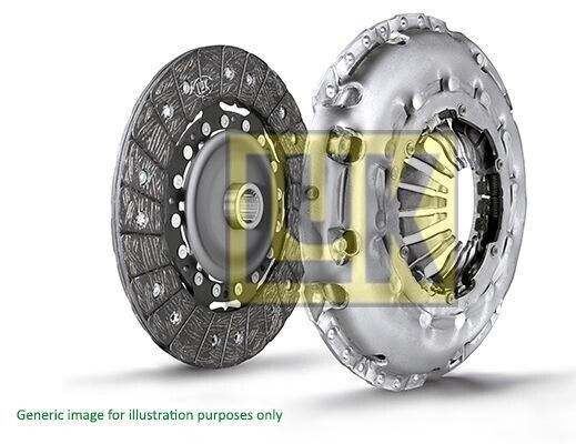 2PCE LUK CLUT H KIT FOR FIAT DUCATO 2. 3TD 250mm 625321209 68210992AA 5801407375