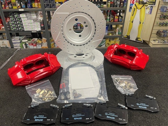 MINI R52 53 R55 R56 R57 JCW FRONT BRAKE DISC CONVERSION CALIPER UPGRADE TO 316mm