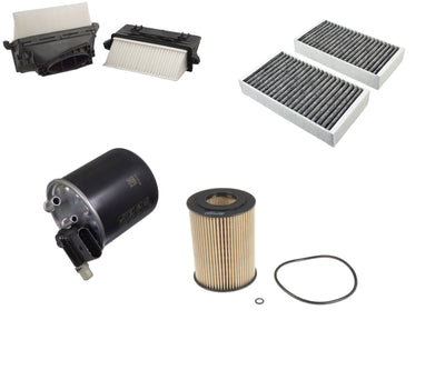 FOR MERCEDES  R-CLASS R350 CDI 4MATIC (W251)  OIL AIR FUEL POLLEN FILTER SERVICE
