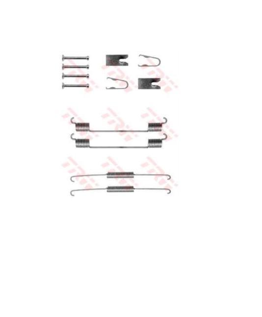  FOR FIAT MULTIPLA 1.6 1.9TD JTD REAR BRAKE SHOE FITTING KIT 
