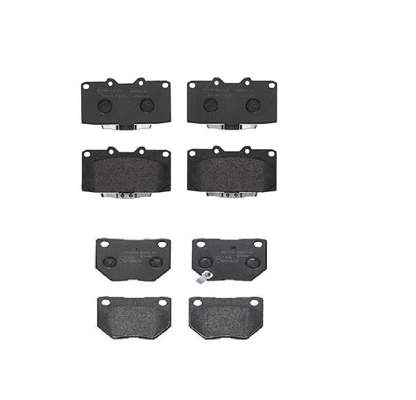 FOR MPREZA WRX TURBO AWD (MK2 (GD))  BREMBO BRAKE PADS REAR