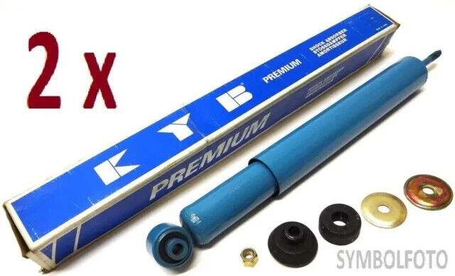 VW GOLF MK1 CABRIOLET JETTA SCIROCCO 2 REAR SHOCK ABSORBER PAIR 441018