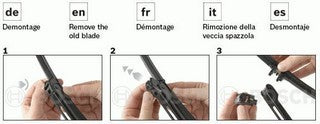 FOR MERCEDES CLS CL203 FLAT AEROFLEX  WIPER  BLADE