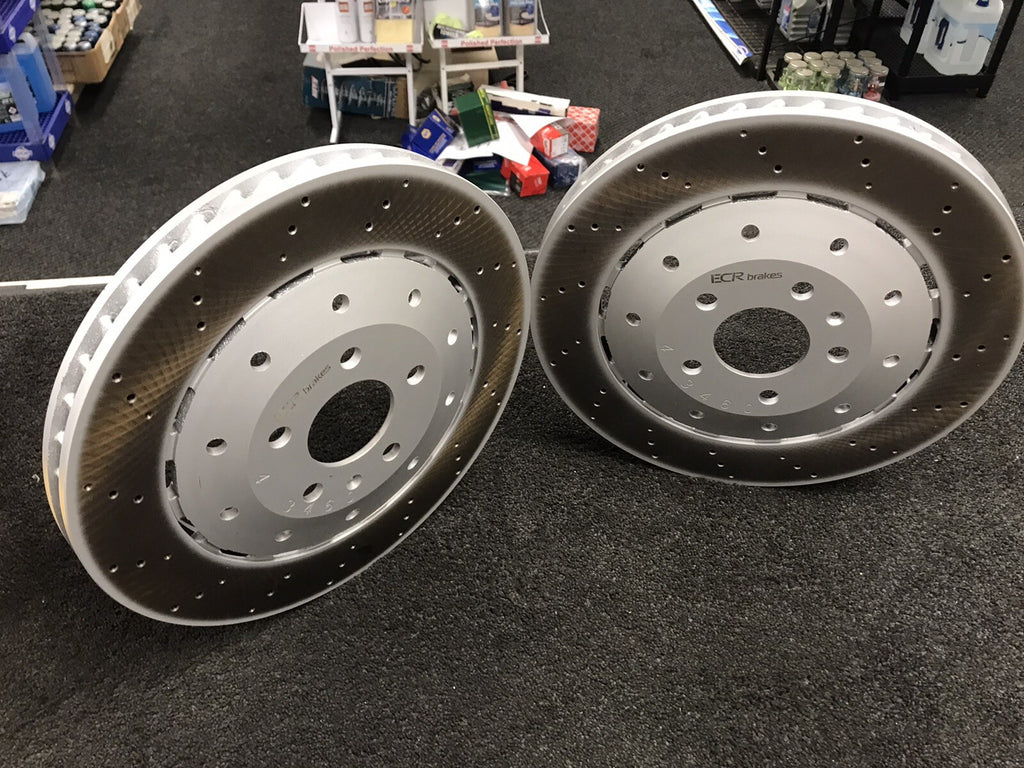 AUDI RS5 R8 RS4 B8 2 NEW PERFORMANCE FRONT BRAKE DISC 2013-2016