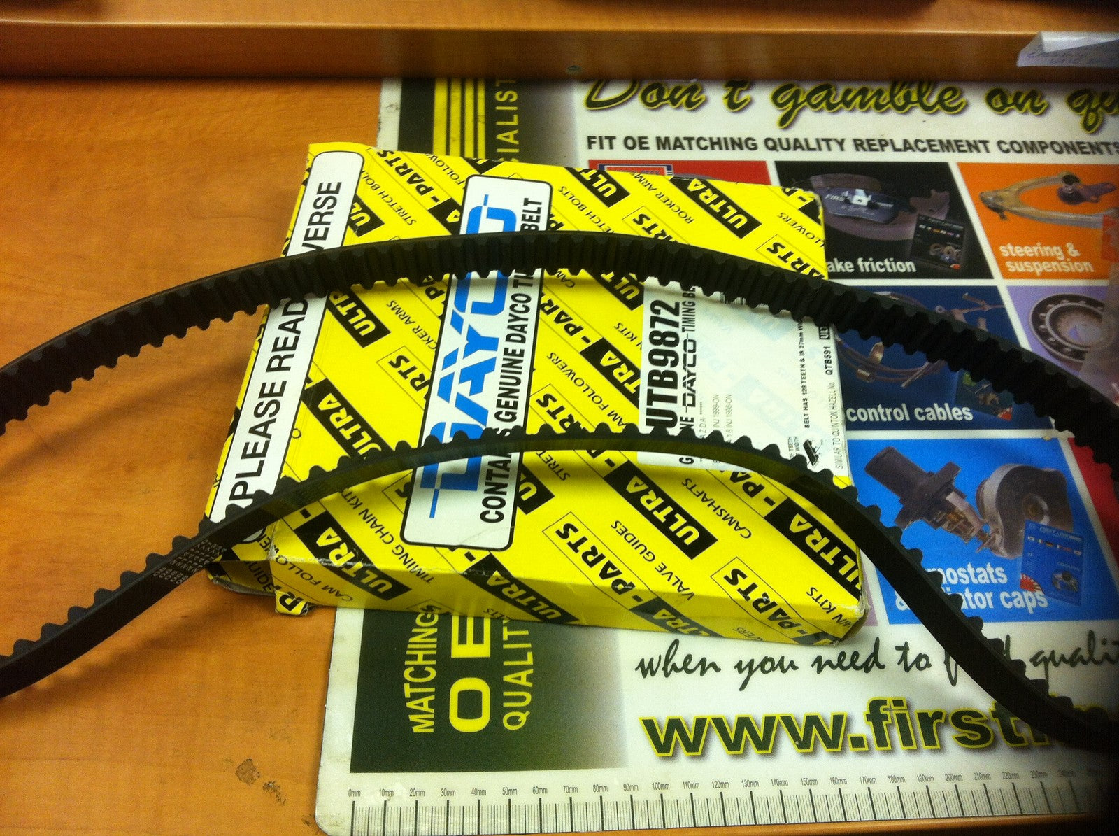 RENAULT LAGUNA 1.8 ESPACE 2.0 CLIO 2.0 16 DAYCO TIMING BELT UTB9872 QTB591