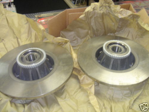 RENAULT MEGANE SCENIC TDi 1997-03 REAR BRAKE DISC with ABS RING 