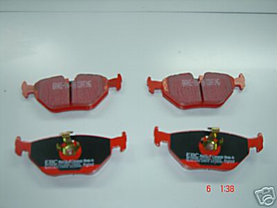 FOR BMW Z3 Z4 2.0 2.2 2.5 3.0 BRAKE PADS EBC RED STUFF REAR
