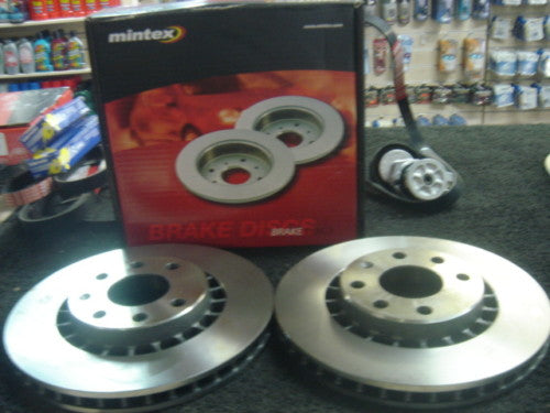 MINTEX  BRAKE DISCS  VAUXHALL ASTRA  MK2 SRI  GTE 256M