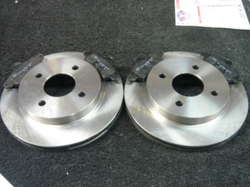 FORD MONDEO ST24 COUGAR BRAKE DISCS & PADS REAR SET 
