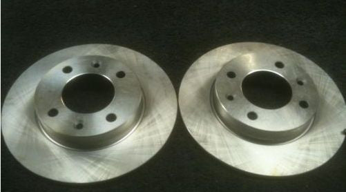 FOR FORD FOCUS RS MK1 REAR BRAKE DISC DISCS  