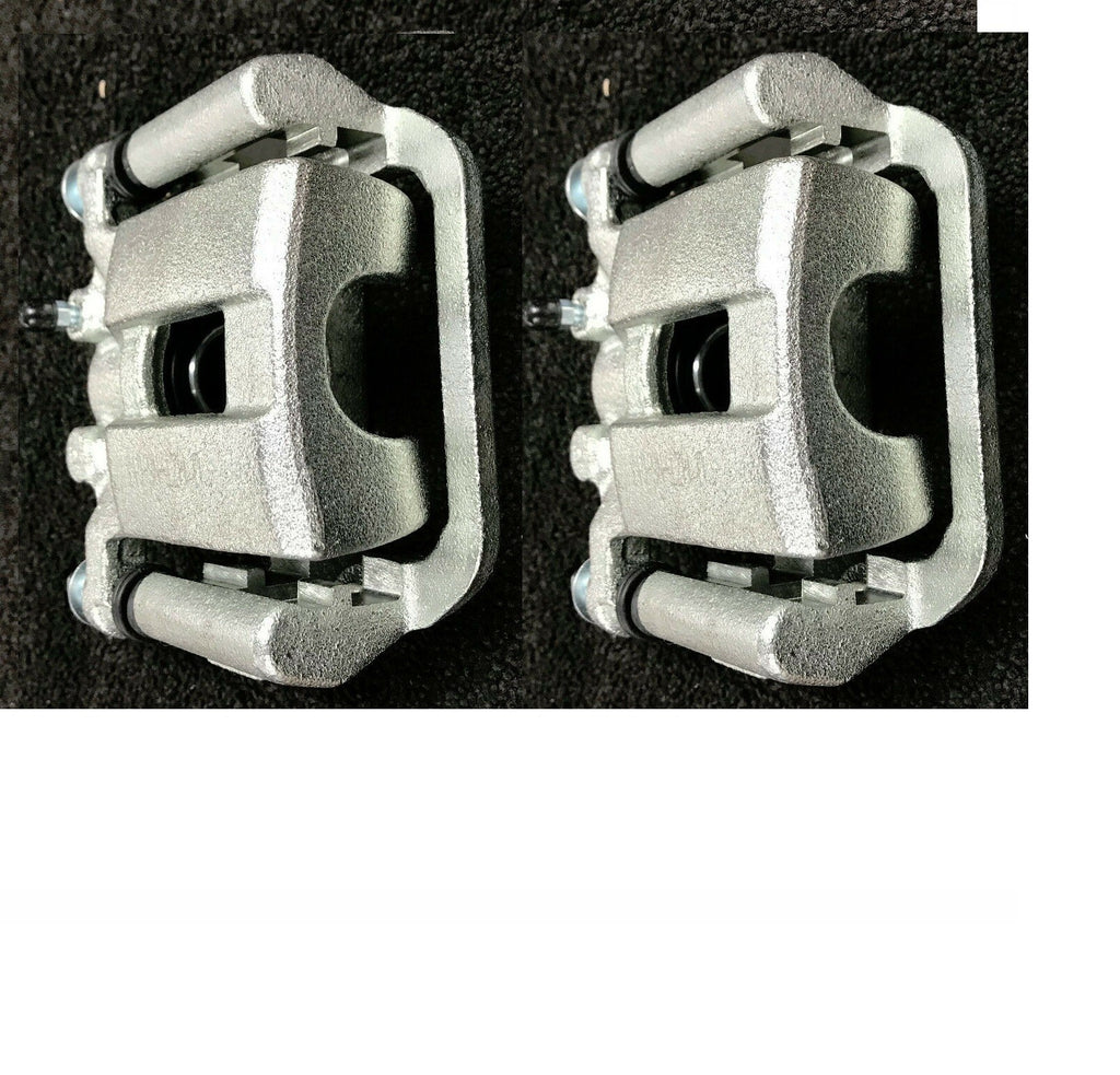 2 REAR BRAKE CALIPER CARRIER BRACKET LH RH PAIR FOR QASHQAI +2 J10 VENTED DISC