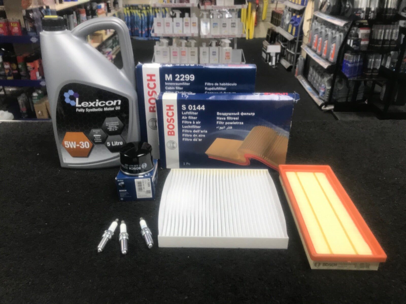 SMART FORTWO 451 MK2 PURE PASSION OIL AIR POLLEN FILTER PLUG OIL SERVICE KIT