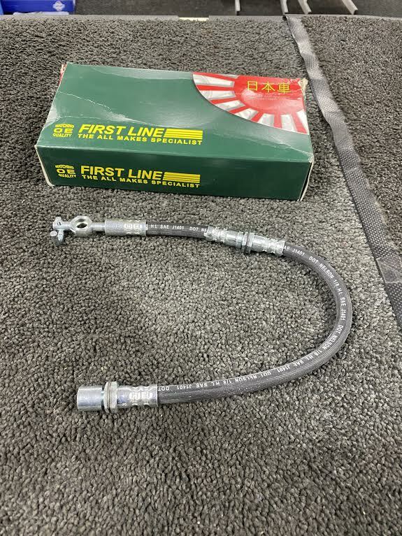 FOR TOYOTA MR2 MK2 SW20 FRONT BRAKE FLEXY HOSE FITS LEFT OR RIGHT SIDE