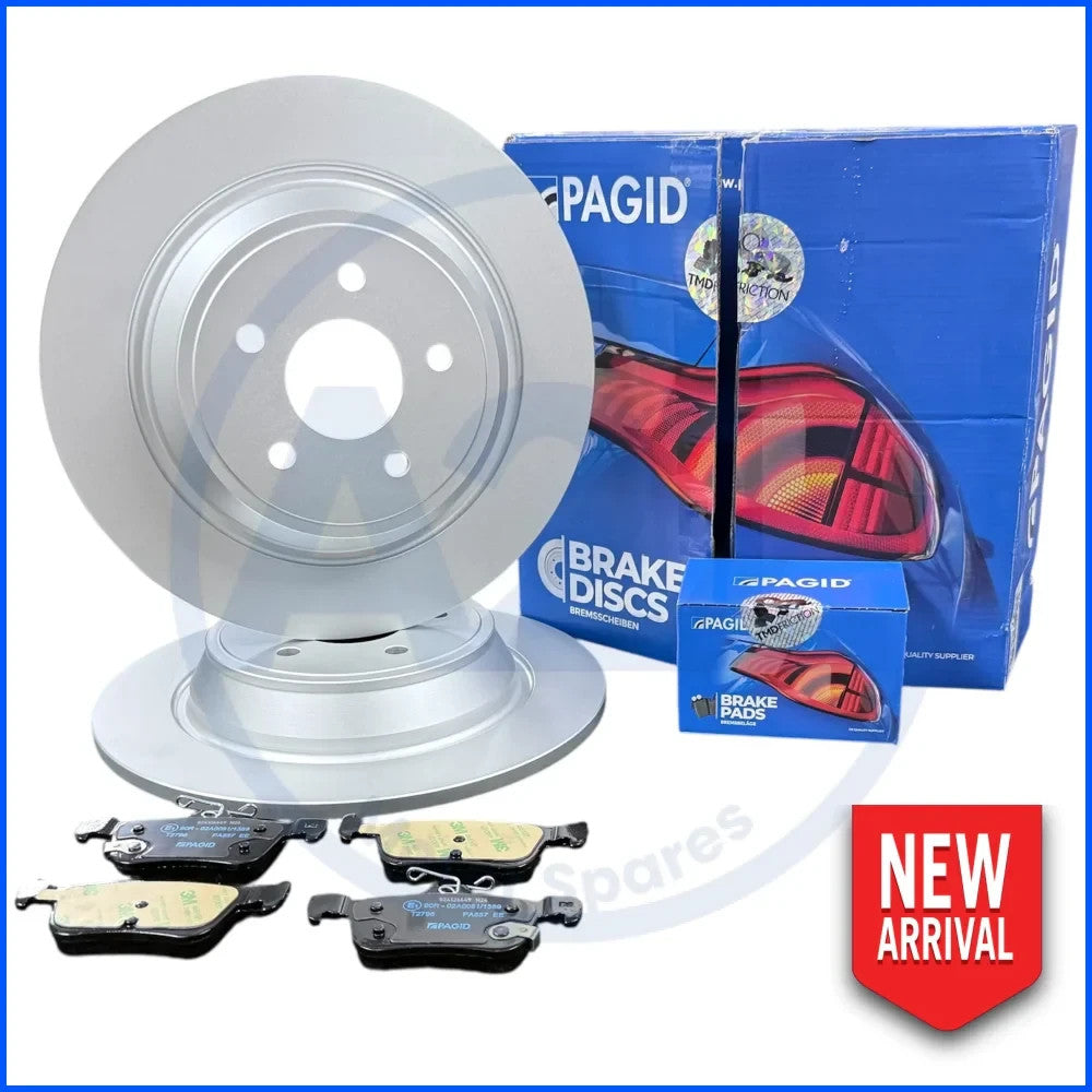 NEW REAR PAGID BRAKE DISCS & PADS FIT FORD KUGA ST-LINE 2.0 TDCI 316MM