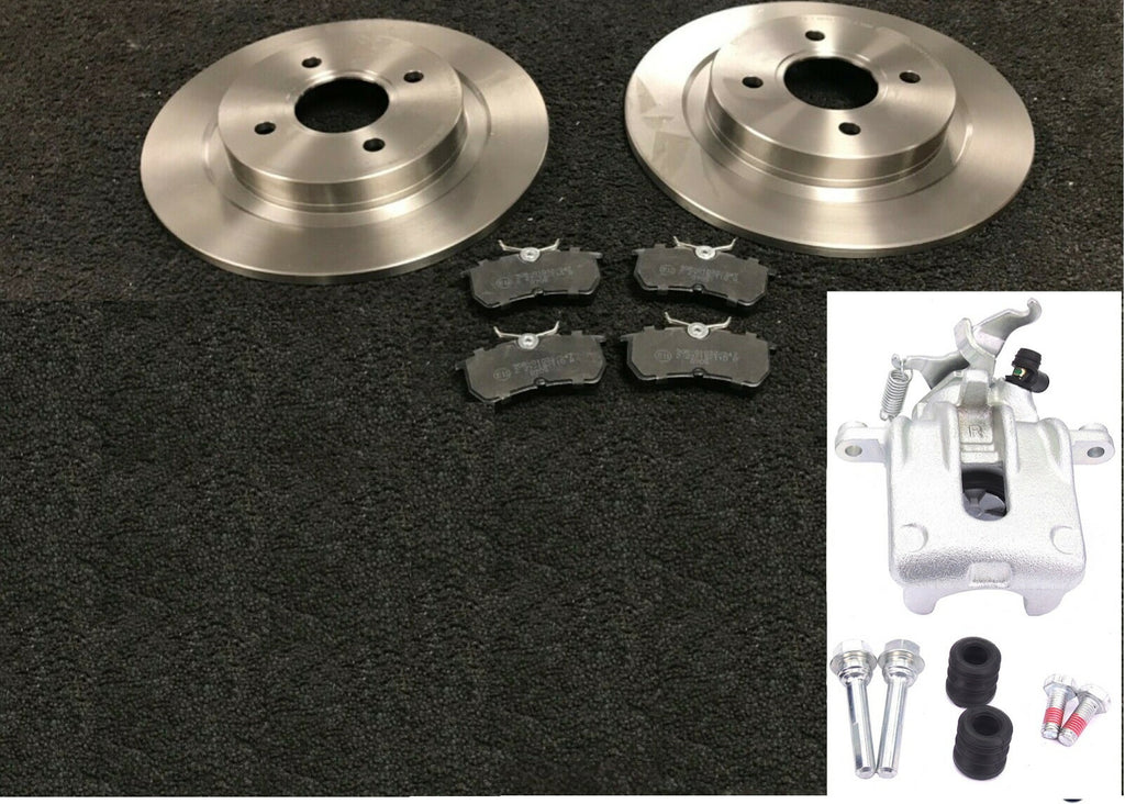 FORD FOCUS MK1 1998-2004 2 REAR BRAKE DISC REAR BRAKE PAD RH REAR BRAKE CALIPER
