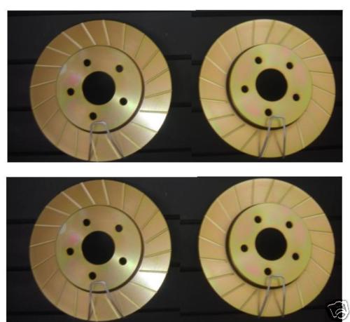 MONDEO MK3 TDCI TDDI GROOVED BRAKE DISC FRONT REAR