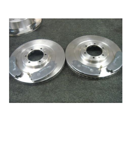 FOR MITSUBISHI SHOGUN PAJERO DID FRONT BRAKE DISCS &PADS