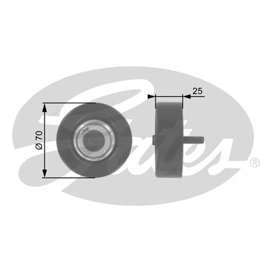 FIESTA KA ESCORT PUMA  GALAXY FOCUS FAN BELT  PULLEY