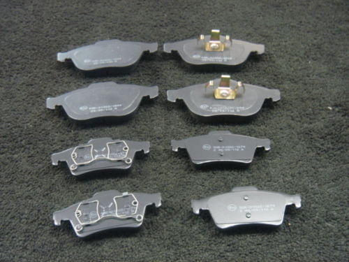 LAGUNA 16V DCI 2001-06 FRONT REAR DISC BRAKE PADS  FOR  280MM DISC
