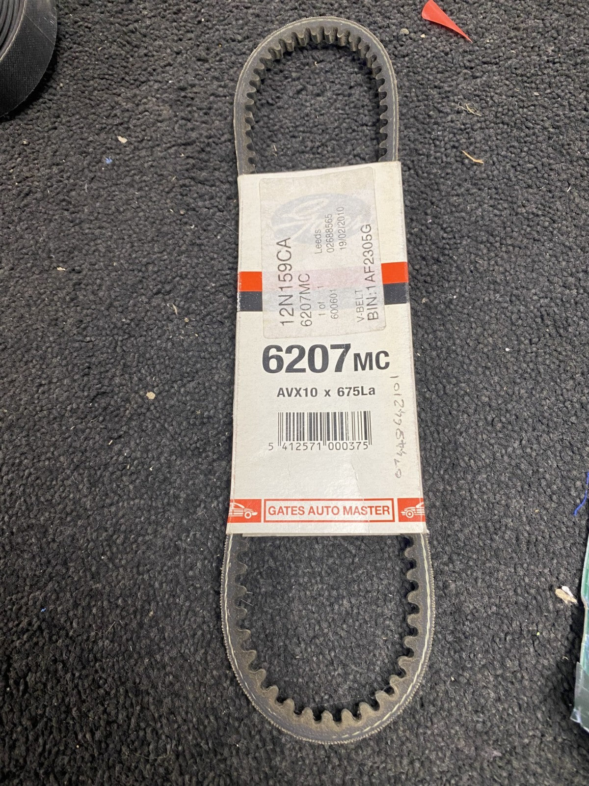 GENUINE GATES FAN BELT FITS FORD  FIESTA 1.4 MK 2 (1983-1989) 6207MC