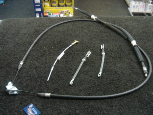VAUXHALL ZAFIRA 1999-06 REAR HANDBRAKE CABLE BRAKECABLE SET X 4 DRUM BRAKES