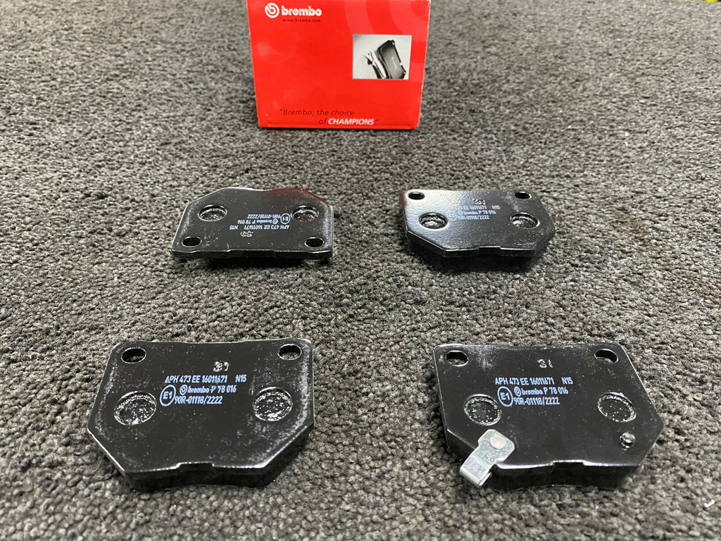 FOR MPREZA WRX TURBO AWD (MK2 (GD))  BREMBO BRAKE PADS REAR