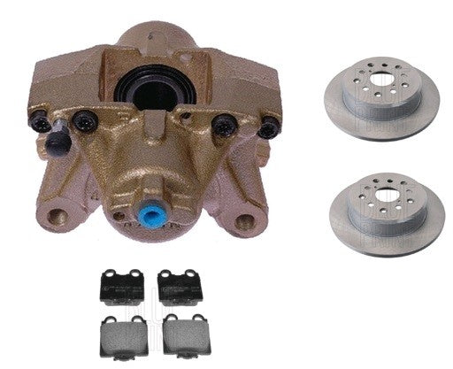 FOR LEXUS SC430 REAR BRAKE DISCS AND PADS WITH REAR LEFT HAND SIDE CALIPER 