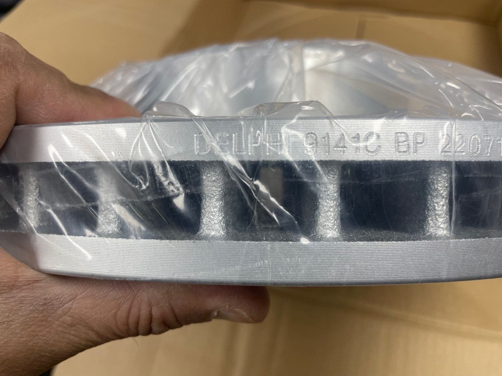 BMW 750 760 Li E65 E66 PERFORMANCE DRILLED GROOVED BRAKE DISC BG9141C 348M x34mm