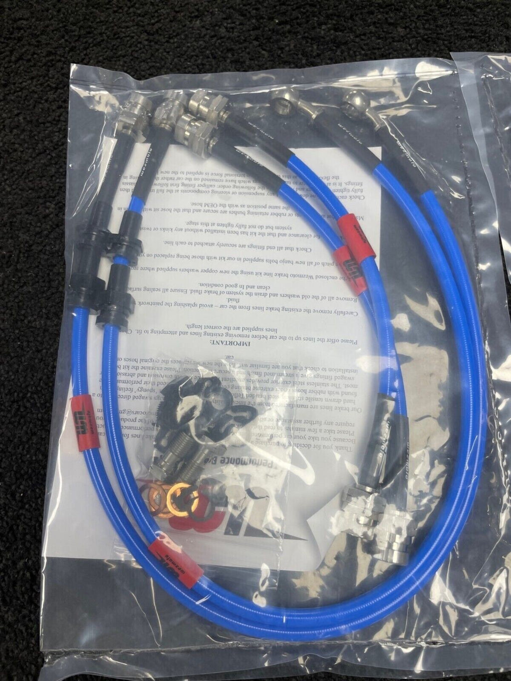 AUDI A3 8P TFSi TDi S3 BIG BRAKE UPGRADE CONVERSION KIT BRAKE FRONT REAR +HOSES