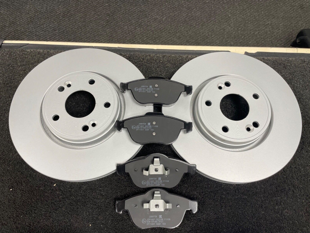FOR LAGUNA MK2 EXPRESSION DCi 16V FRONT REAR BRAKE DISCS + BRAKE PADS FRONTREAR