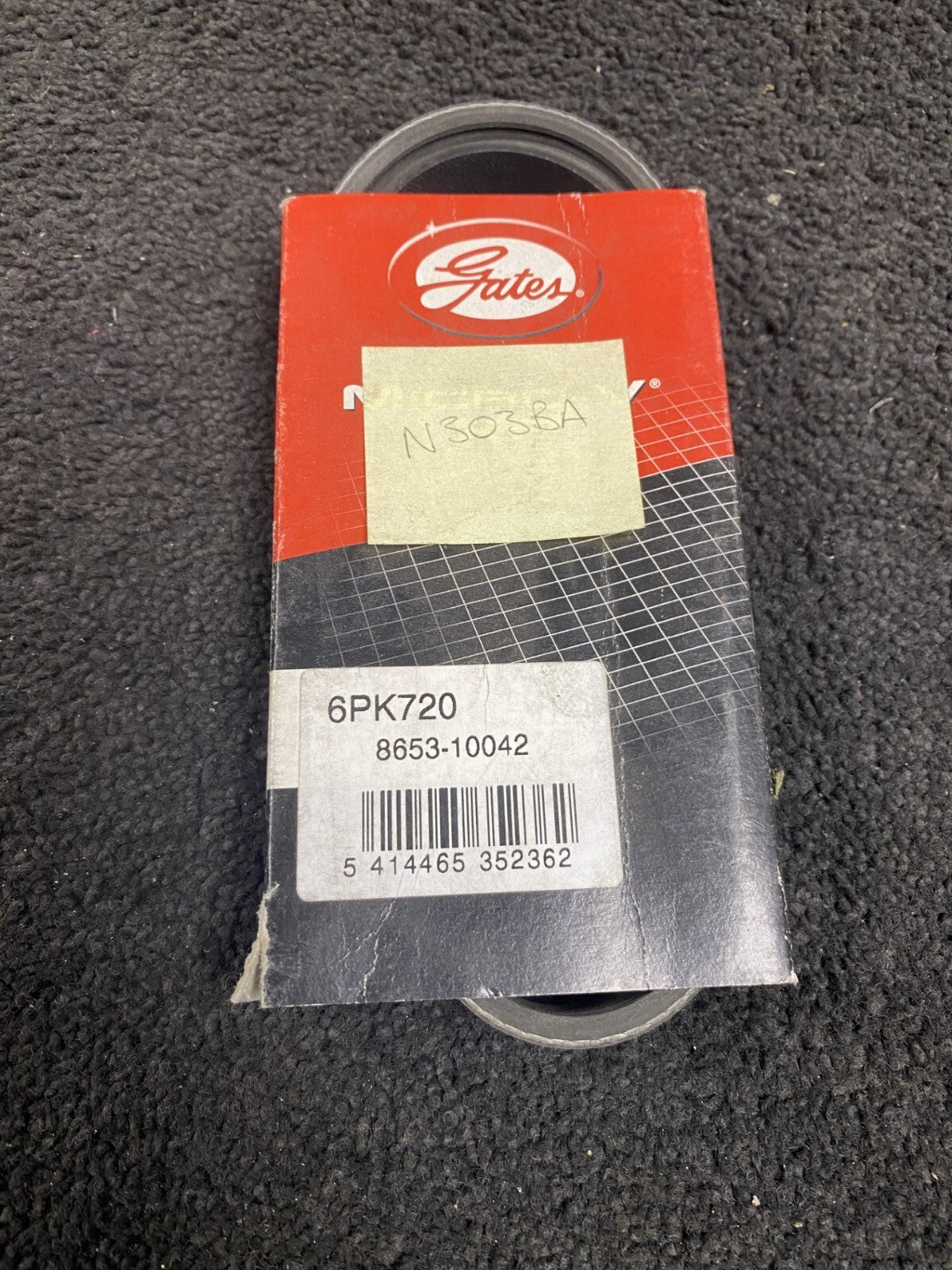 GENUINE GATES FAN BELT FITS  PORSCHE 944 TURBO 951 S 2.5 966 968 6PK720