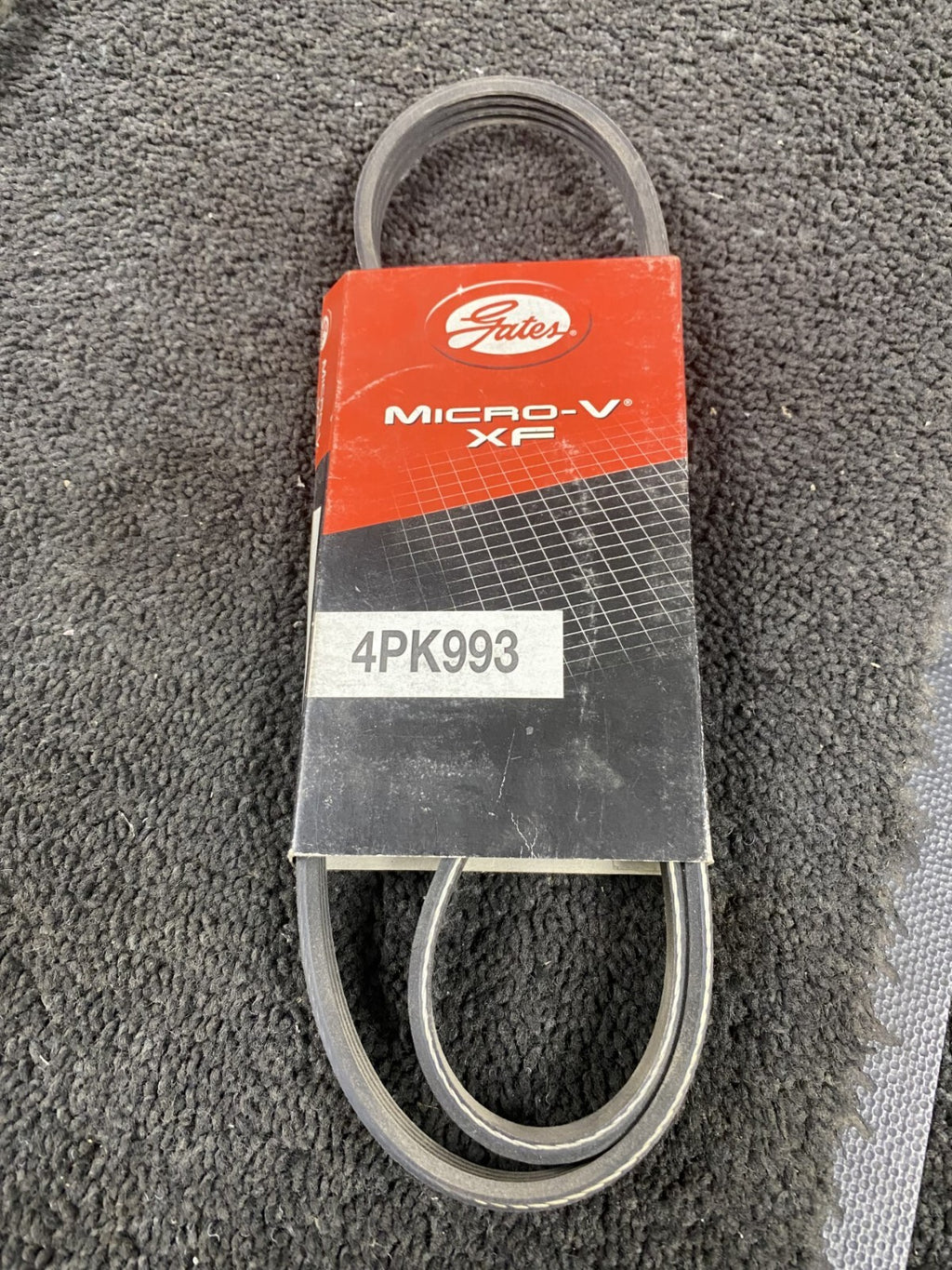 GENUINE GATES FAN BELT FITS JAGUAR /DAIMLER 3.6 XJ40 4PK993