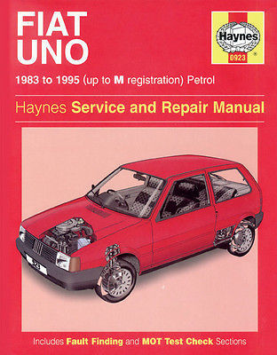 HAYNES MANUAL FIAT UNO 1983-1995 UP TO M REG PETROL 