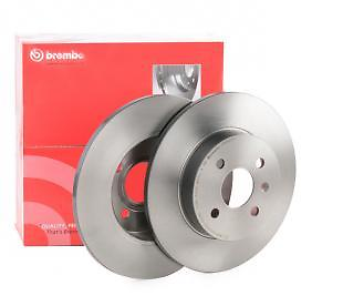 Brembo 08.9826.10 Rear Brake Discs 264mm Solid Vauxhall Combo Meriva Astra H MK5