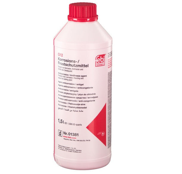 G12 PINK ANTI FREEZ High protection against freezing, corrosion, and cavita