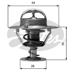 FOR CHEVROLET FIAT FORD LANCIA MAZDA NISSAN VAUXHALL/OPEL TALBOT THERMOSTAT 